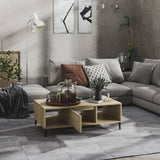 Coffee Table 103.5X60X35 Cm Engineered Wood