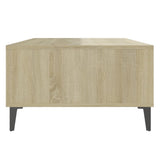 Coffee Table 103.5X60X35 Cm Engineered Wood