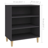 Sideboard 57X35X70 Cm Engineered Wood
