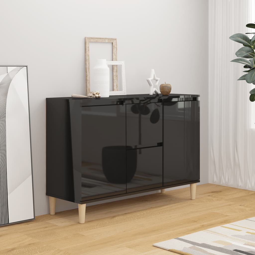 Sideboard 103.5X35X70 Cm Engineered Wood