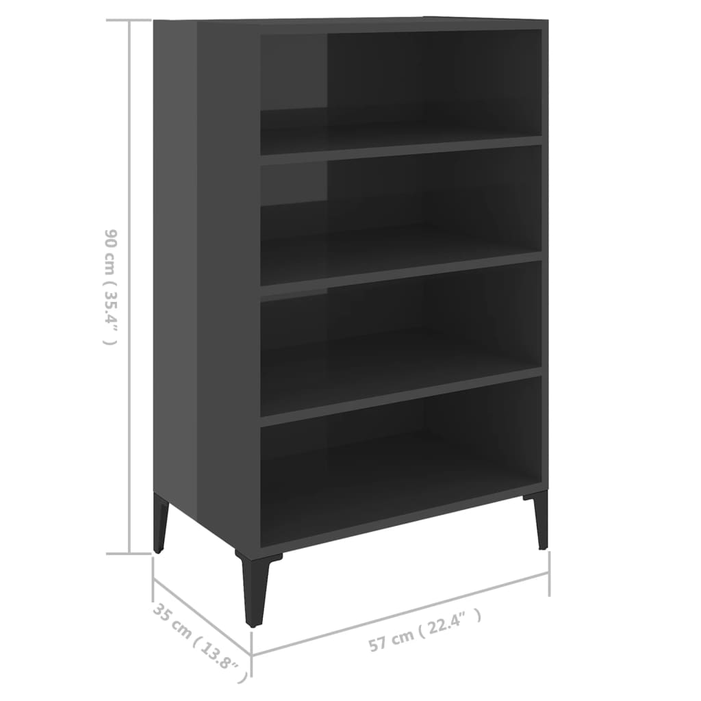 Sideboard 57X35X90 Cm Engineered Wood