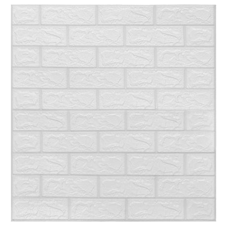 3D Wallpaper Bricks Self-Adhesive 10 Pcs