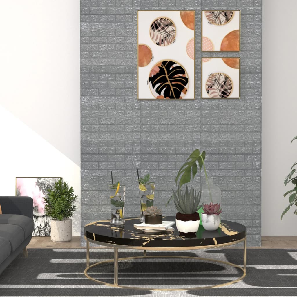 3D Wallpaper Bricks Self-Adhesive 10 Pcs