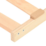 Slatted Bed Without Mattress Base With 13 Slats 100X200Cm