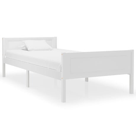Bed Frame Without Mattress Solid Pinewood