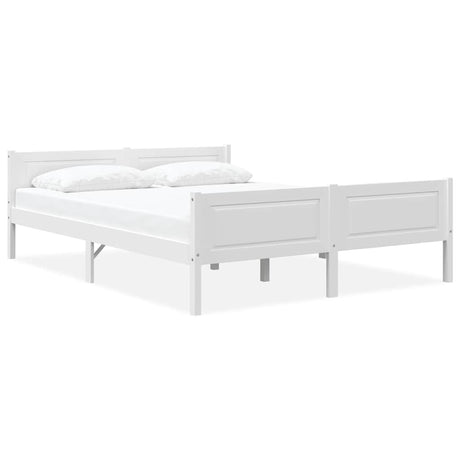 Bed Frame Without Mattress Solid Pinewood