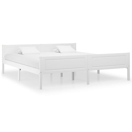 Bed Frame Without Mattress Solid Pinewood
