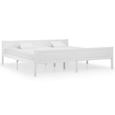 Bed Frame Without Mattress Solid Pinewood