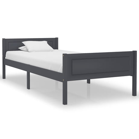 Bed Frame Without Mattress Solid Pinewood