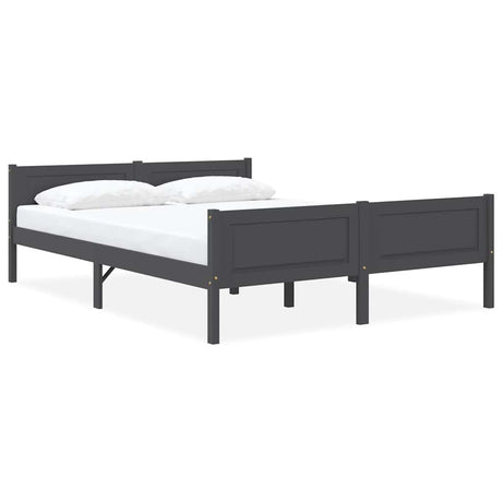 Bed Frame Without Mattress Solid Pinewood