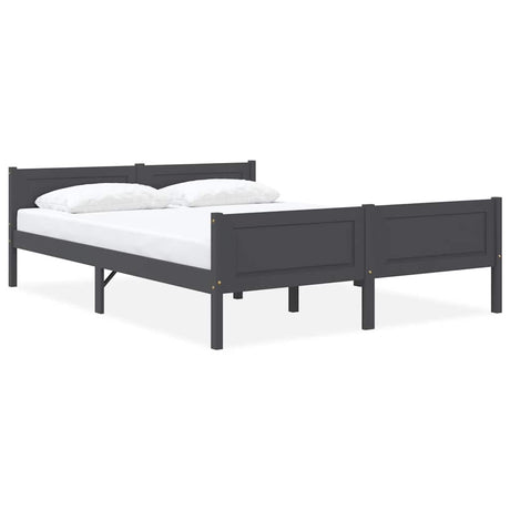 Bed Frame Without Mattress Solid Pinewood