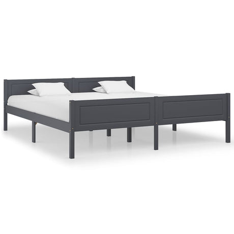 Bed Frame Without Mattress Solid Pinewood