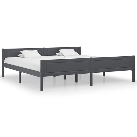 Bed Frame Without Mattress Solid Pinewood