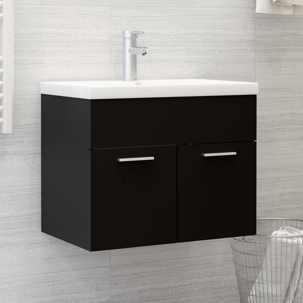 Sink Cabinet With Built-In Basin Engineered Wood