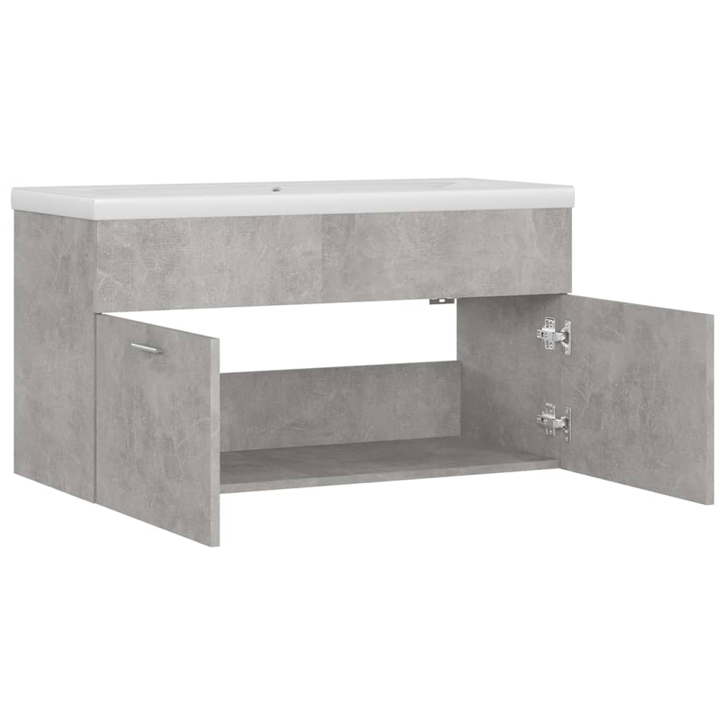 Sink Cabinet With Built-In Basin Engineered Wood