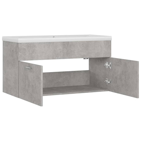 Sink Cabinet With Built-In Basin Engineered Wood