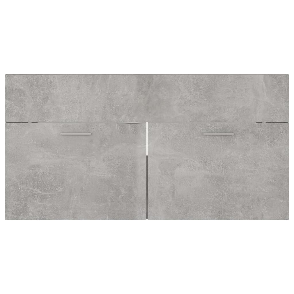 Sink Cabinet With Built-In Basin Engineered Wood