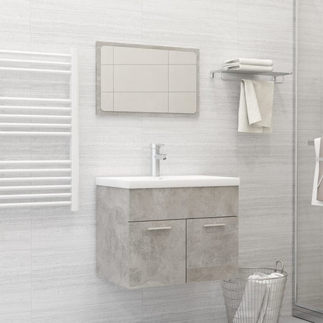 Bathroom Furniture Set Engineered Wood