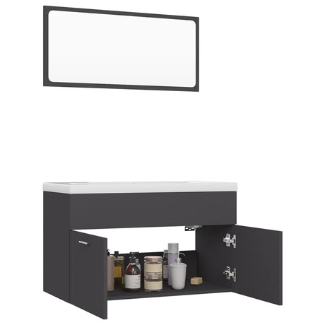 Bathroom Furniture Set Engineered Wood