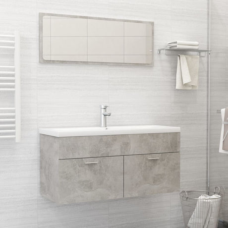 Bathroom Furniture Set Engineered Wood
