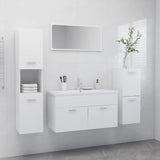 Bathroom Furniture Set Engineered Wood
