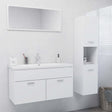 Bathroom Furniture Set Engineered Wood