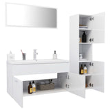Bathroom Furniture Set Engineered Wood