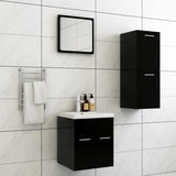 Bathroom Furniture Set Engineered Wood