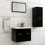 Bathroom Furniture Set Engineered Wood