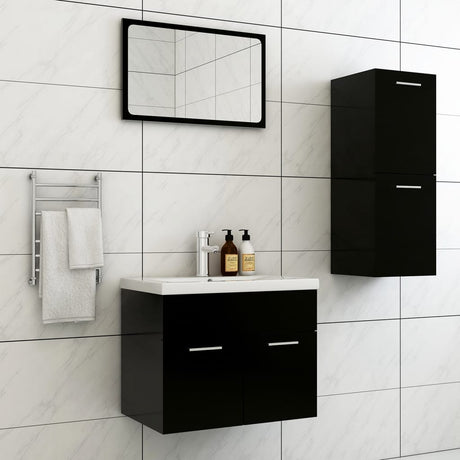 Bathroom Furniture Set Engineered Wood