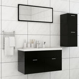 Bathroom Furniture Set Engineered Wood