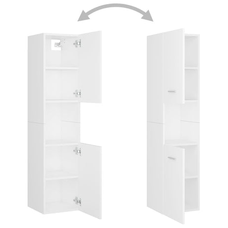 Bathroom Furniture Set Engineered Wood