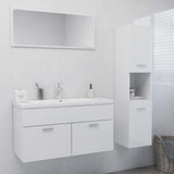 Bathroom Furniture Set Engineered Wood