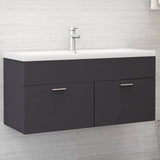 Sink Cabinet With Built-In Basin Engineered Wood