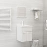 Bathroom Furniture Set Engineered Wood