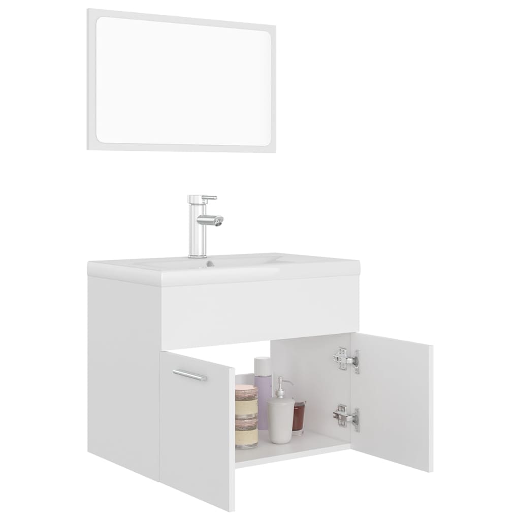 Bathroom Furniture Set Engineered Wood