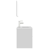 Bathroom Furniture Set Engineered Wood