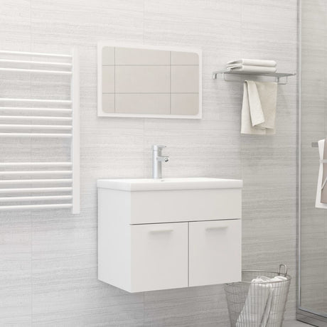 Bathroom Furniture Set Engineered Wood