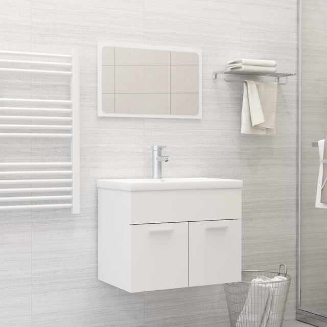 Bathroom Furniture Set Engineered Wood