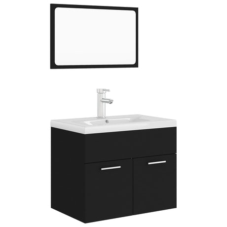 Bathroom Furniture Set Engineered Wood