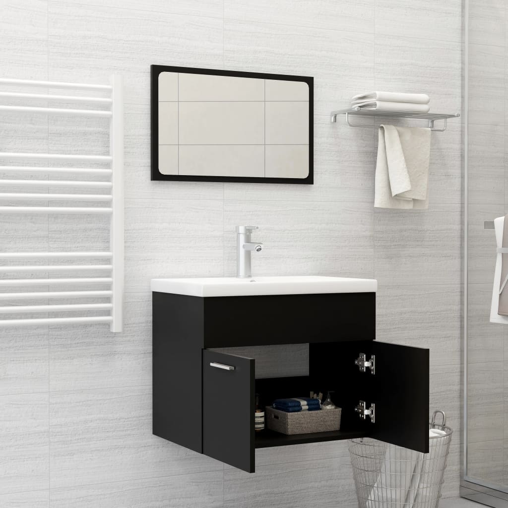 Bathroom Furniture Set Engineered Wood