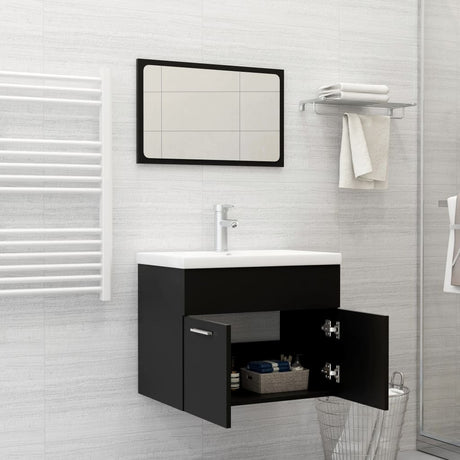 Bathroom Furniture Set Engineered Wood