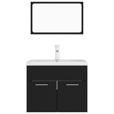 Bathroom Furniture Set Engineered Wood