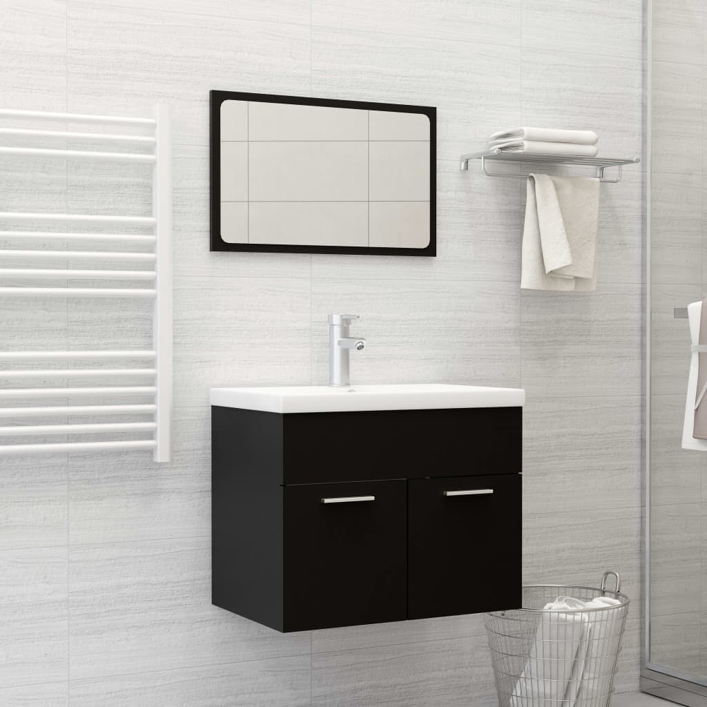 Bathroom Furniture Set Engineered Wood