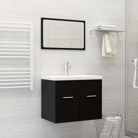 Bathroom Furniture Set Engineered Wood