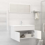 Bathroom Furniture Set Engineered Wood