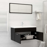 Bathroom Furniture Set Engineered Wood