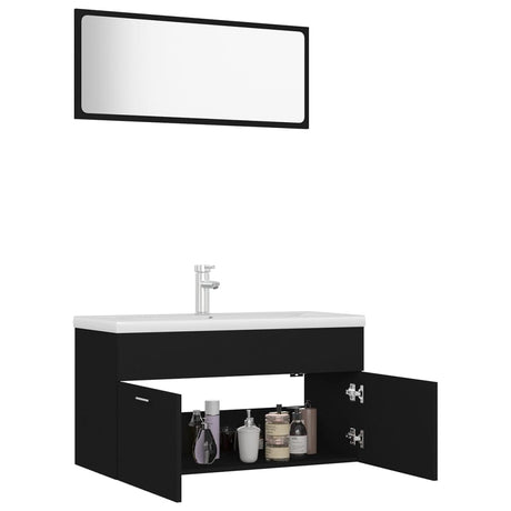 Bathroom Furniture Set Engineered Wood