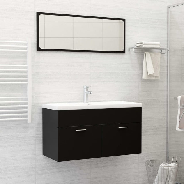 Bathroom Furniture Set Engineered Wood