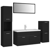 Bathroom Furniture Set Engineered Wood